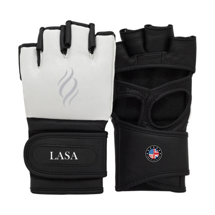 Ergonomic contoured design of LASA Advanced Tech MMA Grappling Glove